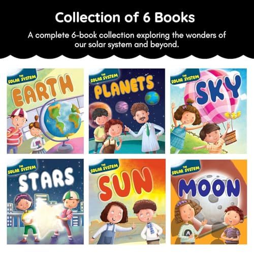 Solar System Encyclopedia for Kids: Explore Planets, Stars, Earth, Moon, Sky & Sun | Space Learning | Fun & Educational Books for Little Astronomers | 6-Book Set on Astronomy for Ages 6+ (Paperback)