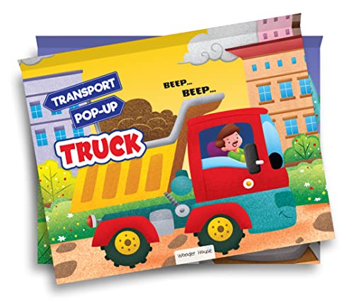 Pop-up Transport - Truck - Gorgeously Illustrated Pop-up Book For Children - Learn About The World Of Trucks and What All They Do (Pop-Up)