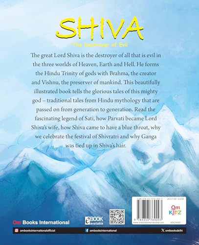 Shiva: The Destroyer of Evil - Indian Mythology Illustrated Storybook for Children | Adventure Stories of Lord Shiva | Mythological Tales Lord of the ... Stories for Kids (Large Print Story Book) (Paperback)