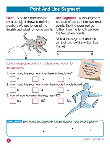 Geometry: Grade 3 Fun-Filled Activity Book for Kids | Smart Scholars | Basic Geometric Concepts | Shape 3D Recognition | Tangible | Visual Learning ; 8+ Ages (Paperback)