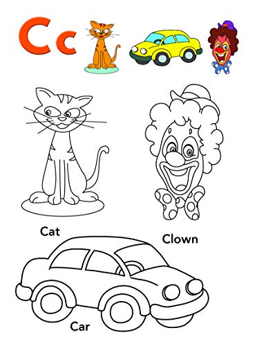 Colouring book : Copy Colouring Book ABC (Colouring book for kids) (Paperback)