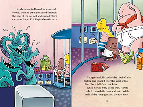 Captain Underpants: Two Wedgie-Powered Novels in One (Full Colour!): A Caldecott Honor Award Winner (Paperback)