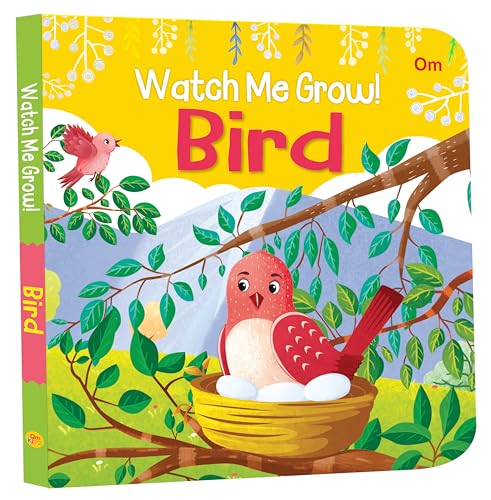 Board Book: Watch Me Grow! Bird- Activity Book for Children Age 3-5 Years (Board book)