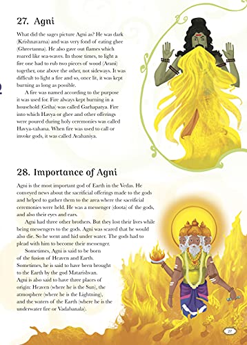 365 Stories from the Vedas: The Upanishads and the Puranas - Indian Mythology Storybook for Kids | Ancient Indian Wisdom | Spiritual Tales | Life Lessons | Colourful Illustrated for Children (Hardcover)