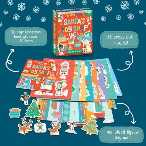 Build and Play Santa's Toyshop (Hardcover)
