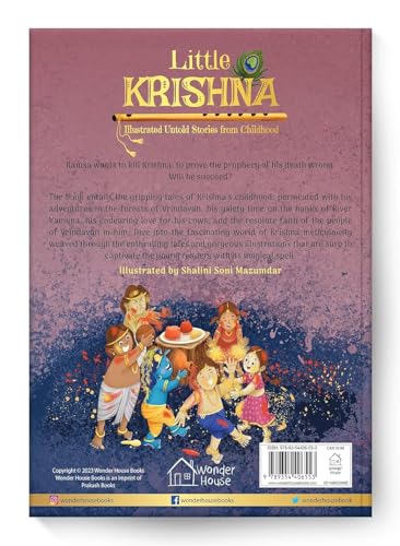 Little Krishna - Illustrated Untold Stories from Childhood (Hardcover)