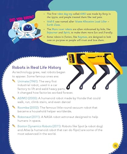 Robotics: The First Guide to Robotics - What are Robots? | Beginner’s STEM Book for Kids | Introduction to Robots, Types & Uses | Educational Guide for Ages 8+ (Paperback)