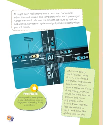 AI: My First Guide to AI - AI and the Future | Beginner’s STEM Book for Kids | Learn Future of Artificial Intelligence, Smart Technology & Innovations | Educational Guide for Ages 8+ (Paperback)