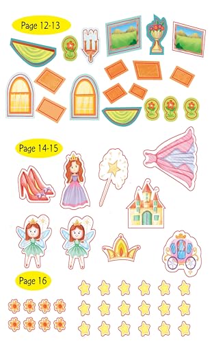 Princess Sparkle: Sticker and Royal Adventures | Sticker Activity Book (Paperback)