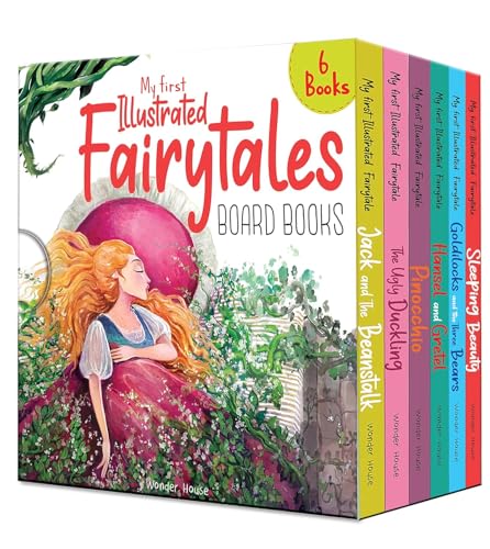 My first Illustrated Fairytales (Set of 6 Books) (Board book)