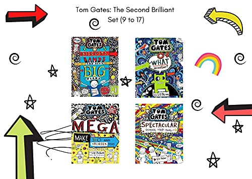 Tom Gates: The Second Brilliant Set (9 to 17) (Product Bundle)