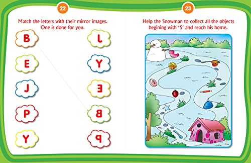 Kid’s 2nd Activity Book Set – 5 Educational Titles for Age 4+ | English, Maths, Environment, Good Habits & Logic Reasoning | Fun Illustrated Activities to Build Early Skills, Knowledge & Creativity (Paperback)