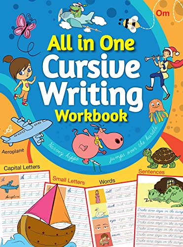 Cursive Writing Workbook for Kids: Handwriting Journey for Little Writers | Fun & Easy Handwriting Practice | Beautiful Cursive Letters, Words & Sentences | Best Selling Handwriting Workbook in India  (Paperback)