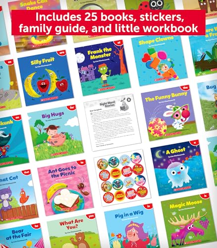 Sight Word Stories: Level a (Parent Pack): Fun Books That Teach 25 Sight Words to Help New Readers Soar (Scholastic Guided Reading Level a) (Product Bundle)