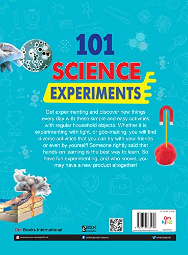 101 Science Experiments for Children: Fun & Educational Hands-On Activities for Kids | Explore Chemistry, Physics, Biology & More | Interactive Experiments with Learning Fun | STEM Education & Early S (Paperback)