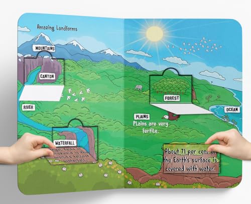 Lift the Flap: Features of Earth (Board book)