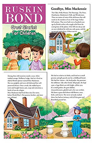 Ruskin Bond Short Stories - Set of 4 Bestselling Children Story Books (Product Bundle)