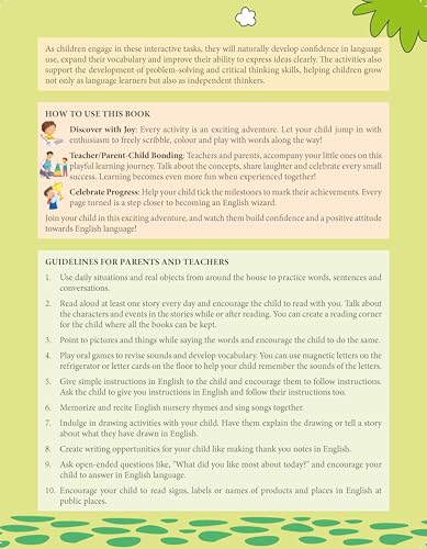 Oswaal Lil Legends 250+ Activities English Quest Activity Book for Age 5+ Years | Puzzles, Phonics & Grammar Practice | Vocabulary Expansions and Reading skills | UKG & Class 1 (Paperback)