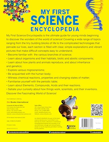 My First Science Encyclopedia: Amazing Discoveries | Experiments and Technology | Incredible Inventions | Fun Facts | Curious Kid's Learning (Paperback)