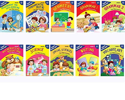 Activity Book : Third Grade Activities Pack ( Collection of 10 books) (Smart Scholars) (Paperback)