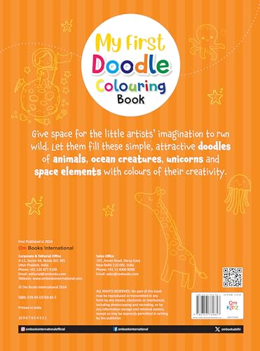 Colouring Book: My First Doodle Colouring Book (Paperback)