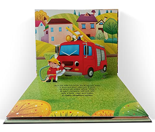 Pop-up Transport - Truck - Gorgeously Illustrated Pop-up Book For Children - Learn About The World Of Trucks and What All They Do (Pop-Up)