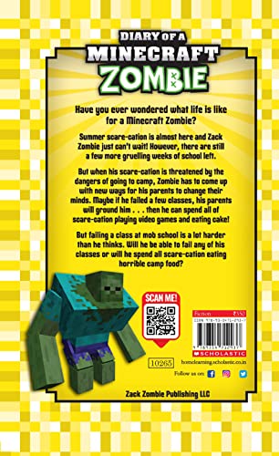 DIARY OF A MINECRAFT ZOMBIE #05: SCHOOL DAZE(PB EDITION) (Paperback)