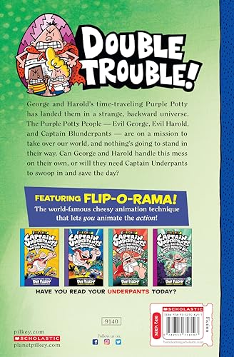 CAPTAIN UNDERPANTS #08: THE PREPOSTEROUS PLIGHT OF THE PURPLE POTTY PEOPLE-COLOUR EDITION (Paperback)