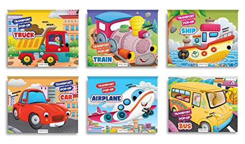 Pop-up Transport - Truck - Gorgeously Illustrated Pop-up Book For Children - Learn About The World Of Trucks and What All They Do (Pop-Up)