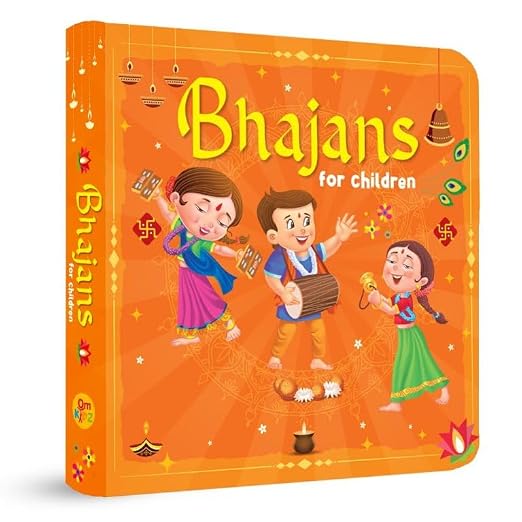 Bhajans for Children - Illustrated Board book for kids (Board book)