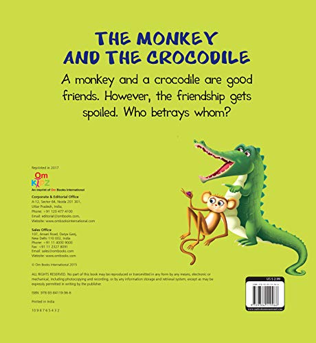 Panchatantra Stories: The Monkey and the Crocodile (Paperback)
