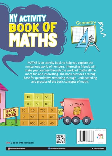 Activity Book: My Activity Book of Maths- Addition, Substraction, Multiplication, Division (Paperback)