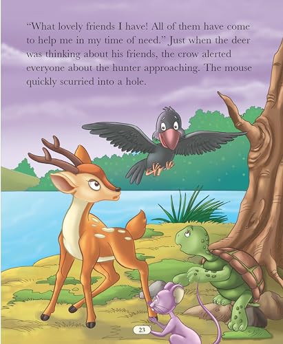 Panchatantra Well-Known Tales for Children: Indian Animal Well-Known Stories for Kids | Moral Stories Collection | Famous Animal Fables | Timeless ... - Large Print (Large Print Story Book) (Paperback)