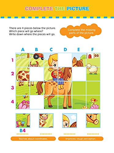 Activity Book : Brain Games for Kids : Brain Games Activity Book Level 1 : Book-4 (Paperback)