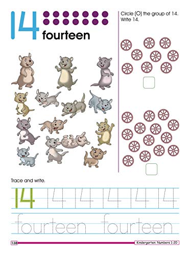 Kindergarten Activity Book: 320 Pages of Early Learning Activities for Ages 5-6 – Alphabet, Math, Tracing, Reading, Maze and Fun Games, Science, Thinking Skills & More (Paperback)