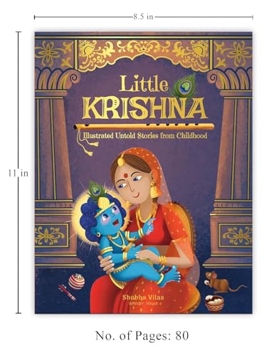 Little Krishna - Illustrated Untold Stories from Childhood