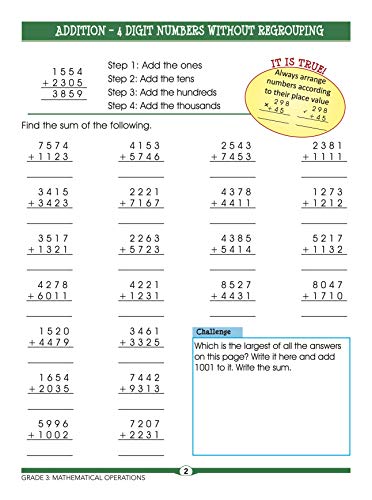 Activity Book : Grade 3 : Smart Scholars Grade 3 Mathematical Operations Fun-filled Activities (Smart Scholars Series) (Paperback)
