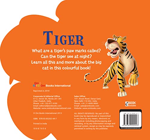 Board Book : Tiger ( Animals and Birds ) - Cutout Board Books (Board book)