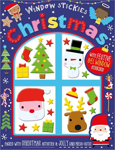 Window Stickies Christmas (Paperback)