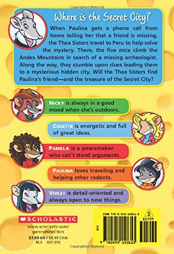 Thea Stilton and The Mystery in Paris: 05 (Geronimo Stilton) + Thea Stilton and The Secret City (Geronimo Stilton): 4: 04 (Set of 2 Books) (Product Bundle)