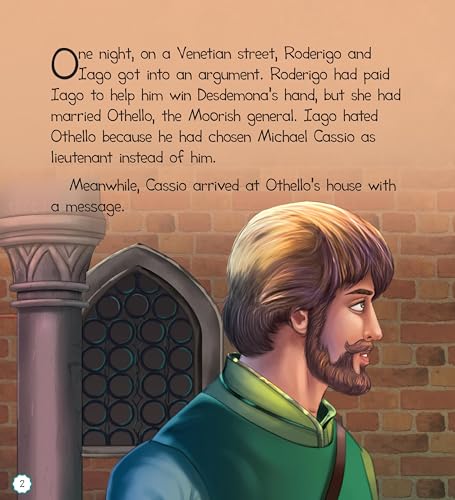 Illustrated Shakespeare Stories: Othello (Paperback)
