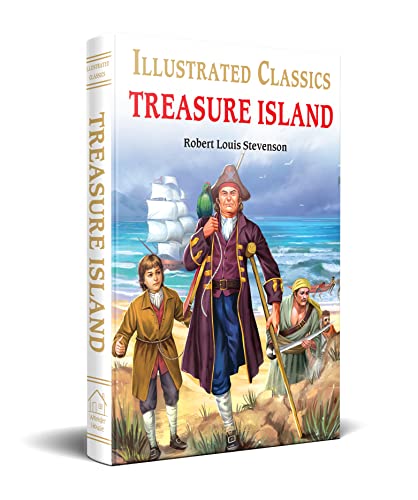 Treasure Island : llustrated Abridged Children Classic English Novel with Review Questions (Hardback) (Hardcover)