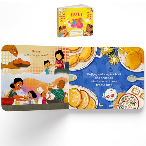 My Little Book of Festivals (Boxset) : Illustrated board books on the Indian festivals of Diwali, Holi and Navratri | Hindu mythology for kids age 3+ (Paperback)