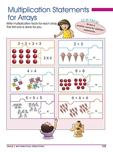 Second Grade Activity Book: 320 Pages of Practice for Ages 7-8 - Grammar, Math Operations, Writing, Social Science, Geometry, Vocabulary, Science & more (Paperback)