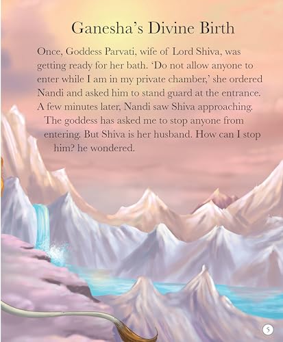 Ganesha: The God of Prosperity - Indian Mythology Illustrated Storybook for Children | Adventure Stories of Elephant Headed | Tales of Wisdom and Fun | Little Learners’ Hindu Mythology | Cultural & Mo (Paperback)
