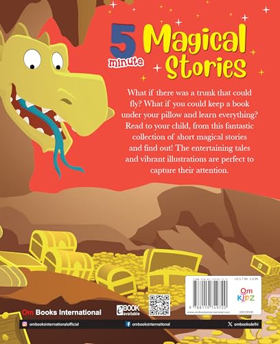 5 Minute Magical Stories for Children: Fun Bedtime Tales for Kids | Animal & Fantasy Adventures Tales | Fun, Fast & Magical Moments | Easy Read Aloud ... Minds - Large Print (Large Print Story Book) (Paperback)