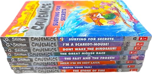 Geronimo Stilton: Cavemice Box-set (8 Books) (Paperback)