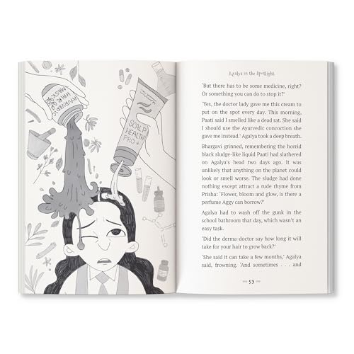 Agalya in the Spotlight | A Fresh, Modern Twist to Rapunzel | Fun Illustrations | Themes of Beauty, Friendship, Resilience and Courage | Ages 8 + | Story Book for Kids (Paperback)