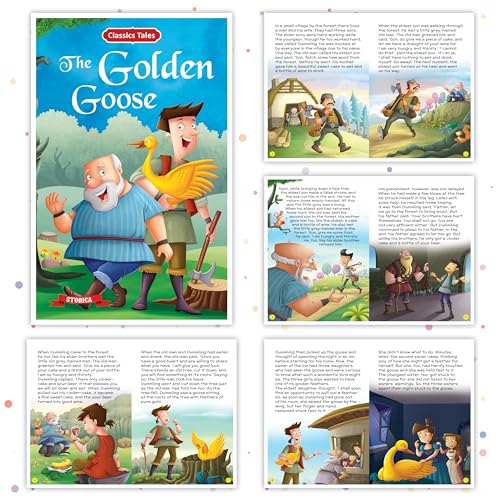 Set of 10 Classics Tales Story Books for Kids|English Short Stories for 3+ | Aladdin, Alibaba, Jungle Book & Others (Product Bundle)