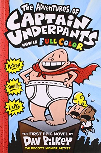 The Adventures of Captain Underpants Dav Pilkey & CAPTAIN UNDERPANTS #04: THE PERILOUS PLOT OF PROFESSOR POOPYPANTS (Product Bundle)